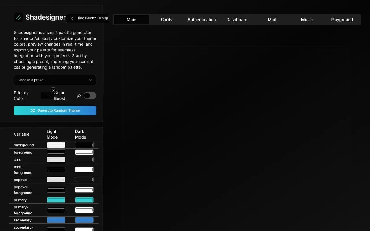 shadesigner.com preview