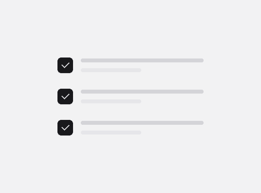 Checkbox component preview