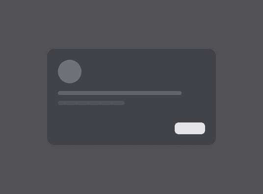 Dialog component preview (dark mode)