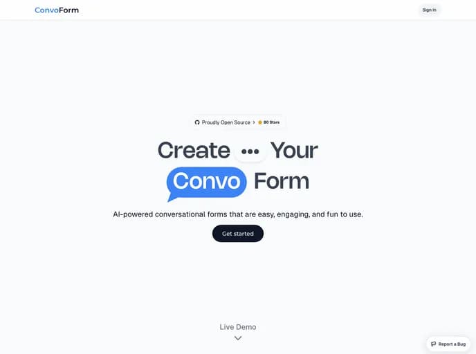 Growupanand Convoform template preview