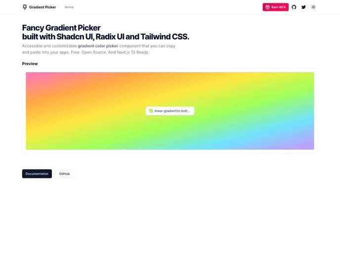 Illyism Gradient Picker template preview