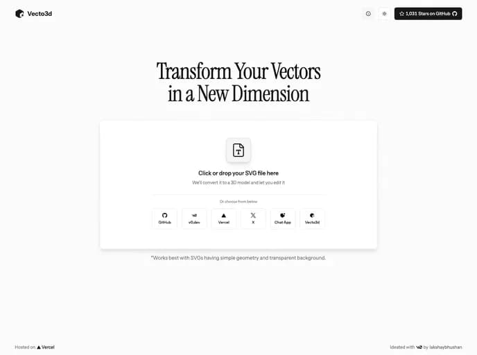 Lakshaybhushan Vecto3d template preview