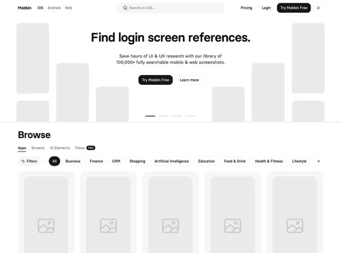 Mickasmt Next Mobbin Clone template preview