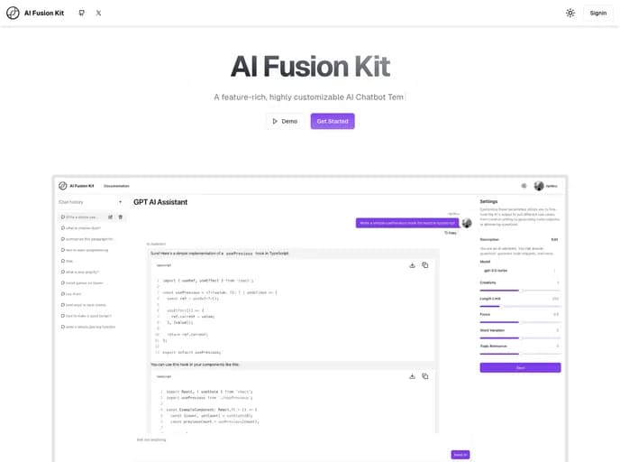 Nphivu414 AI Fusion Kit template preview