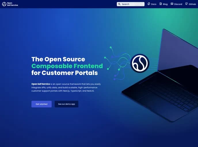 O2sdev Openselfservice template preview
