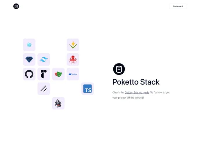 Tinsfox Poketto Stack template preview