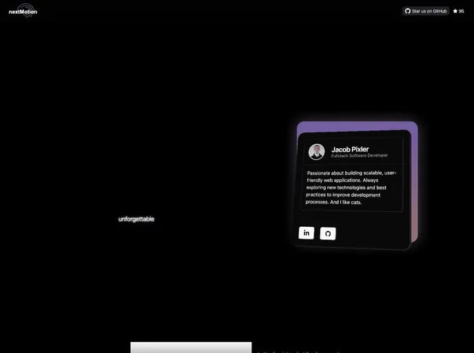Yoyocharlie Nextmotion template preview