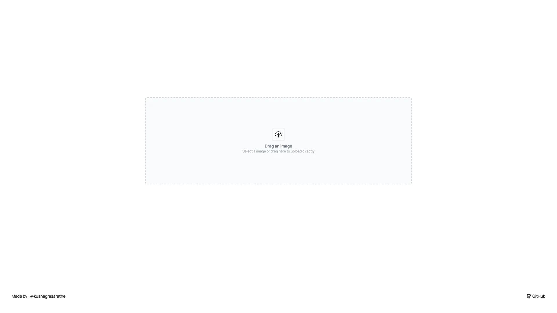 Image Upload Shadcn template preview
