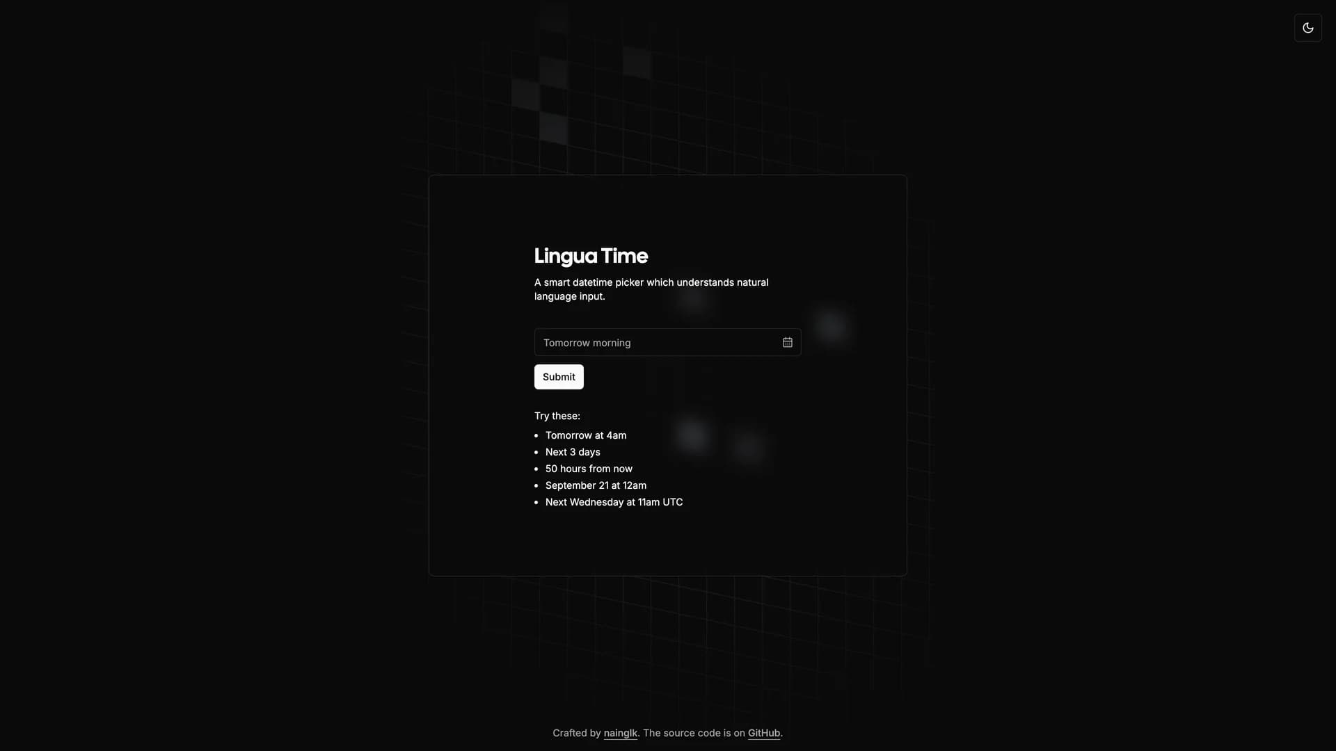 Lingua Time template preview