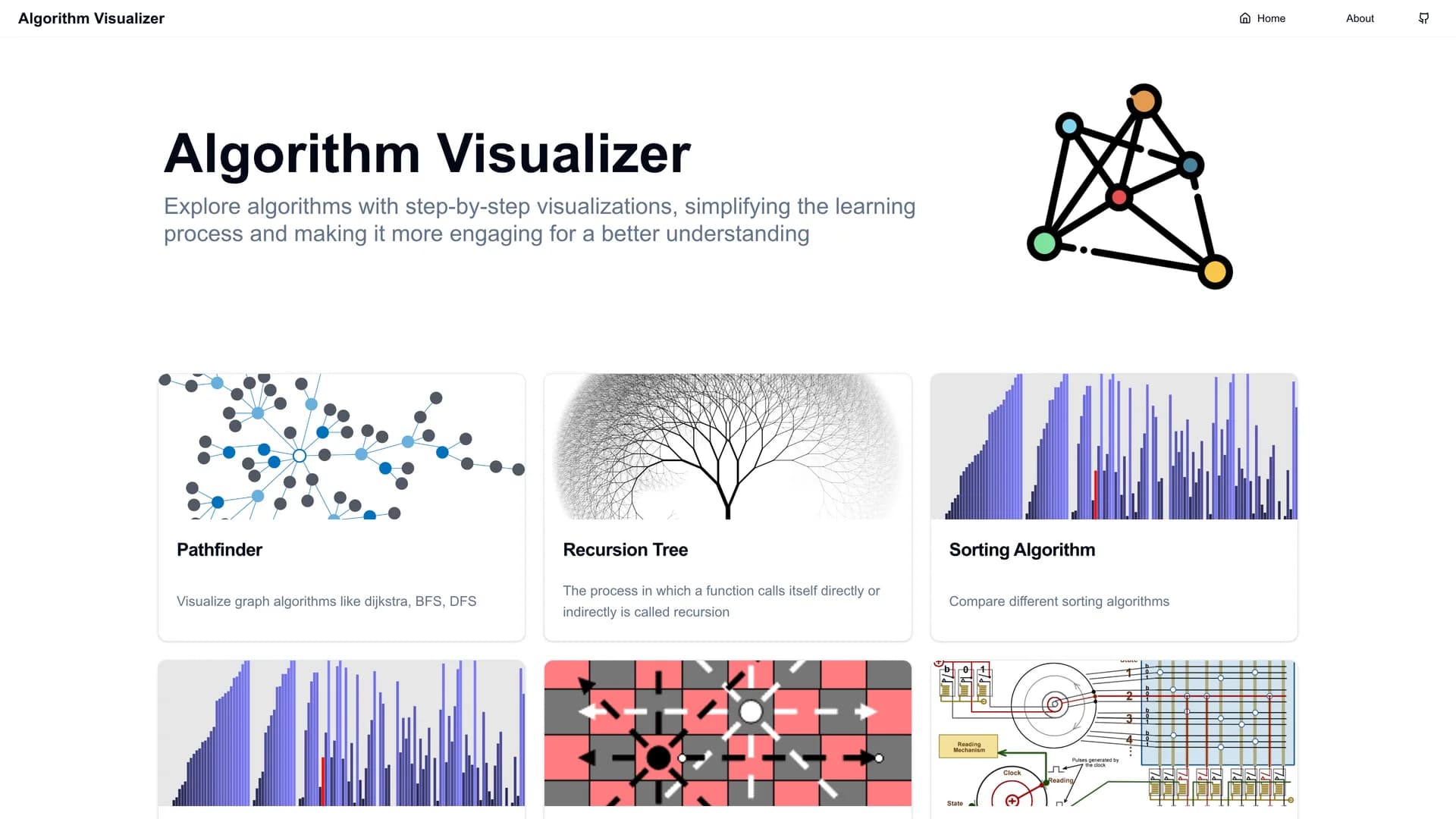 AlgorithmVisualizer template preview