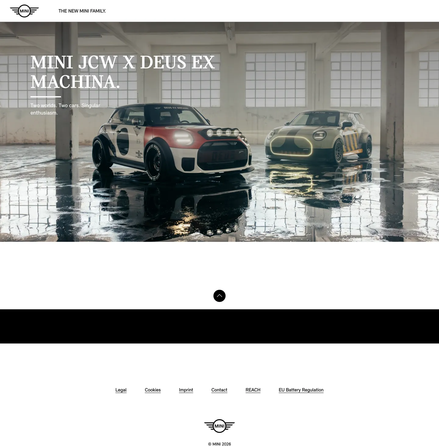 MINI Design System for React — black-and-white, MINIBold serif ...