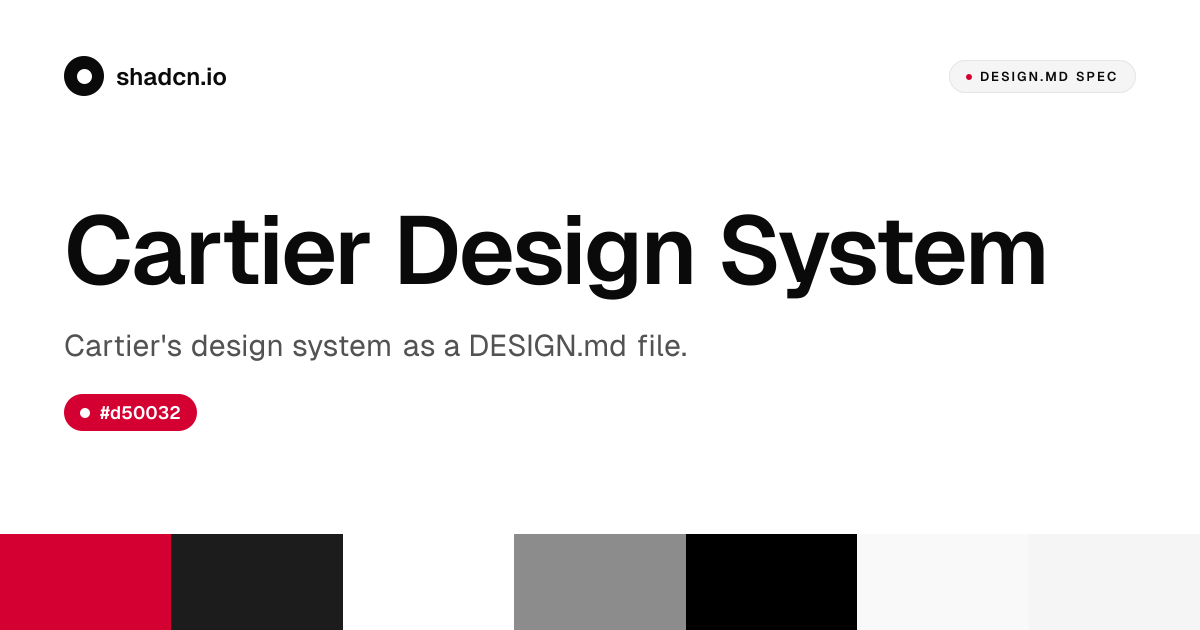 Cartier Design System for React — Brilliant Cut, near-black #1d1c1c, 15 ...
