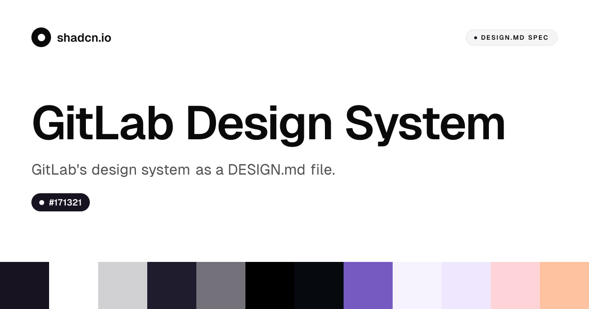 GitLab Design System for React — Purple Hairline (#7759c2), GitLab Sans ...