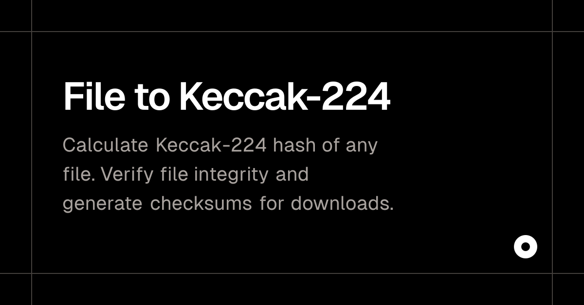 File to Keccak-224