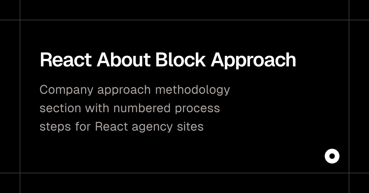 React About Block Approach