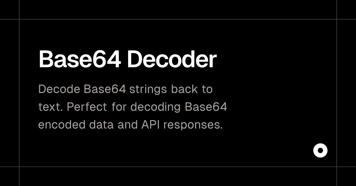 Base64 Decoder