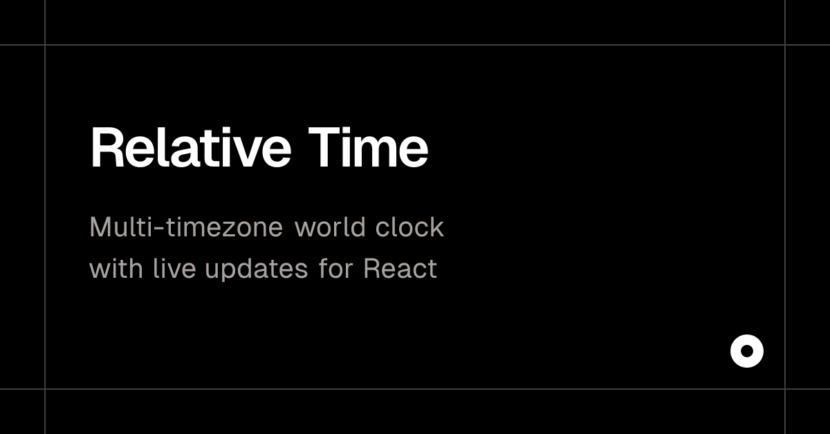 Relative Time