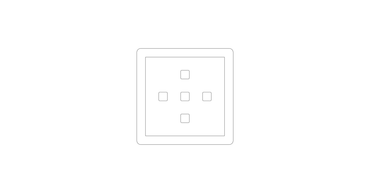Border Outer Outlined Icon - Ant Design Icons