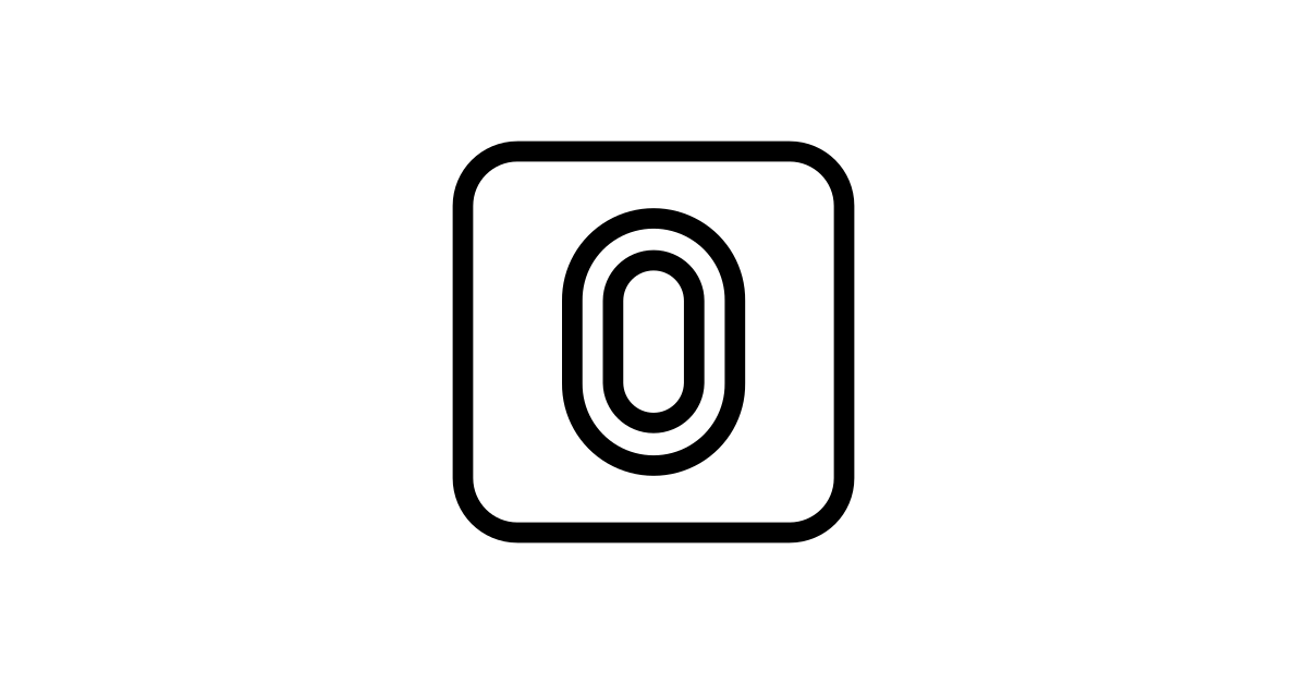 O Button Blood Type React Icon SVG