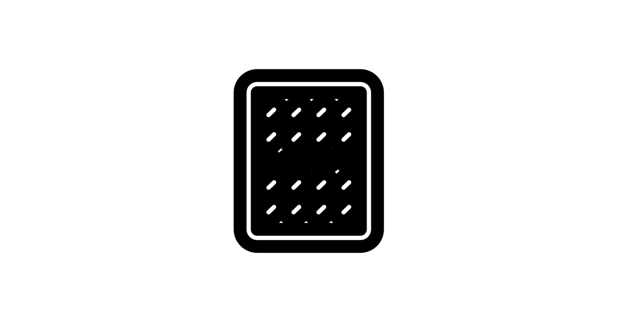 Blister Pills Round X16 Outline 24px React Icon SVG