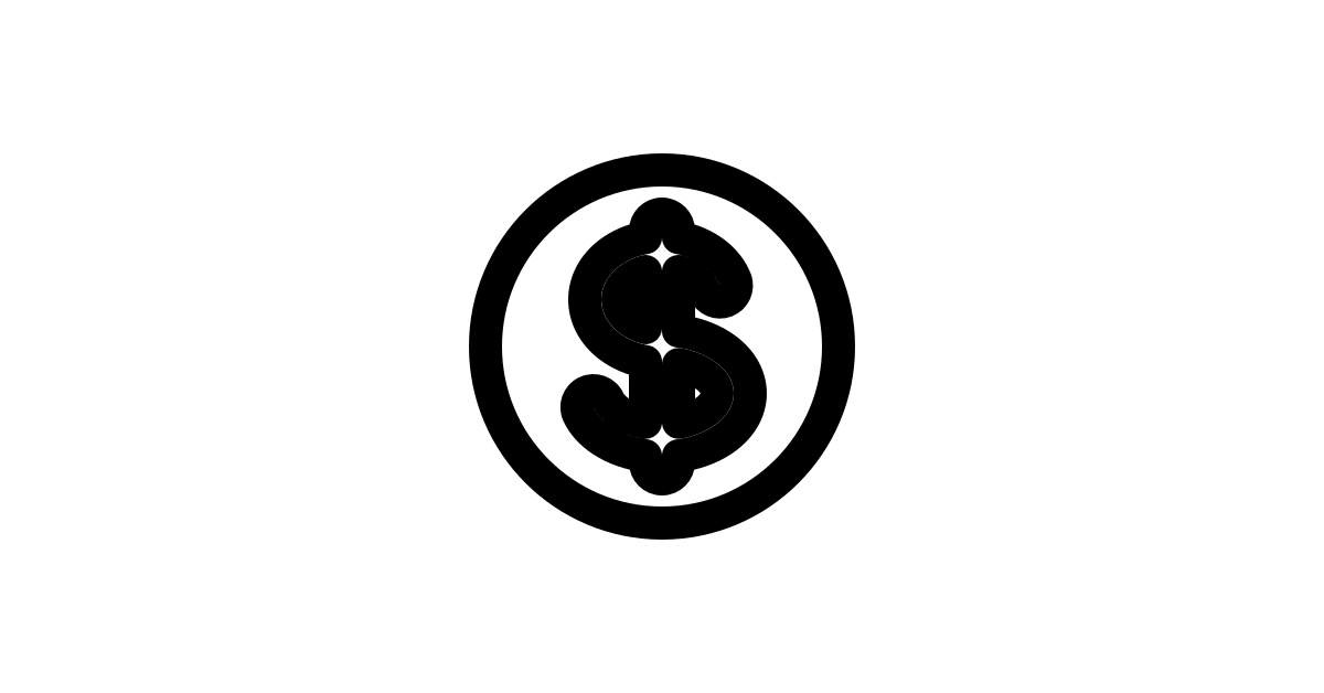 Currency Dollar 20 Solid React Icon SVG