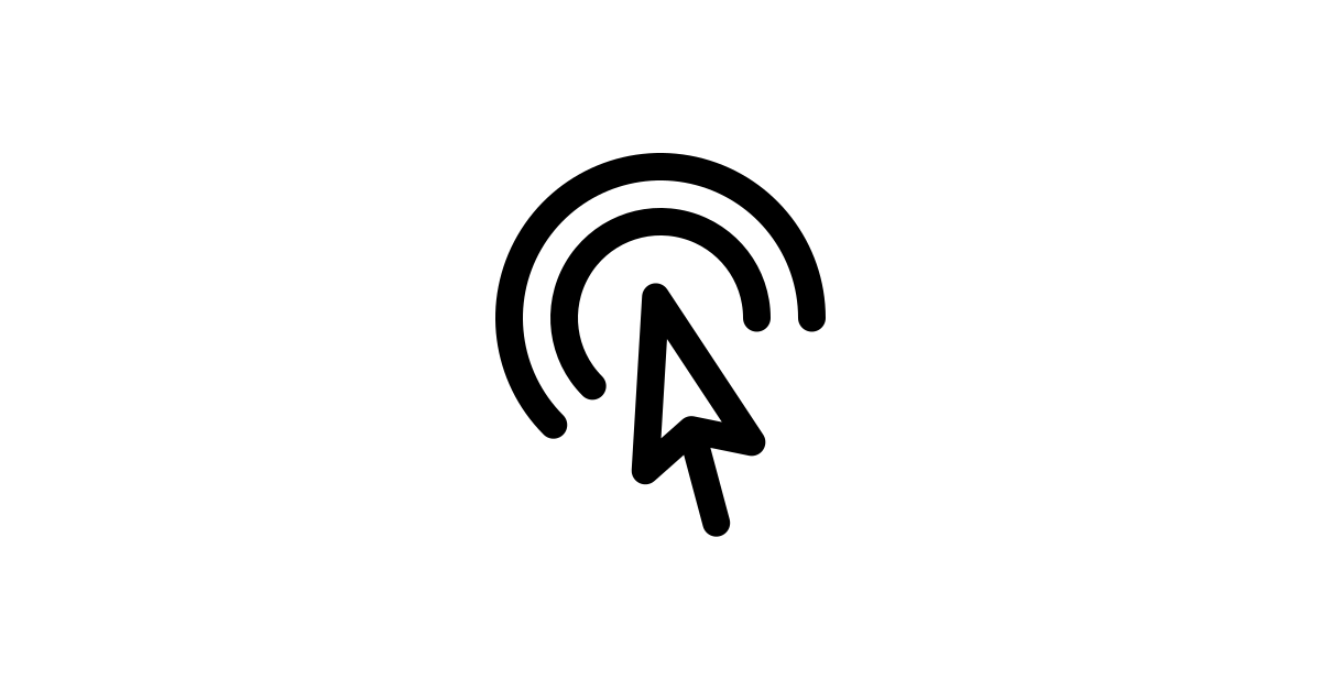 Cursor Arrow Ripple Icon - HeroIcons | shadcn.io