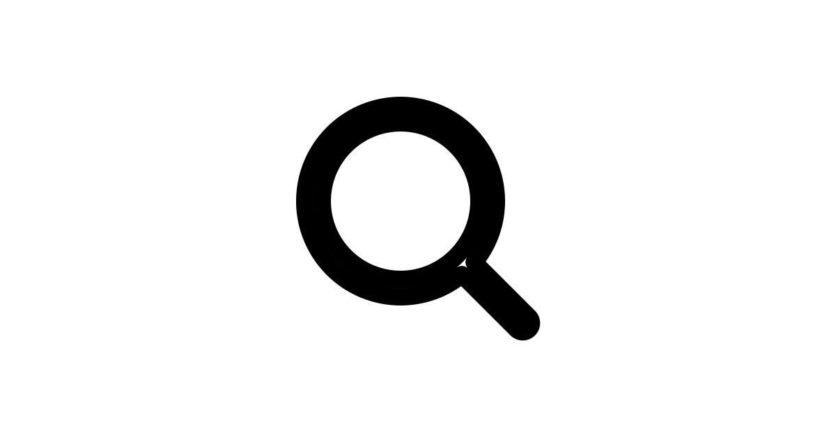 Magnifying Glass Solid Icon SVG from HeroIcons