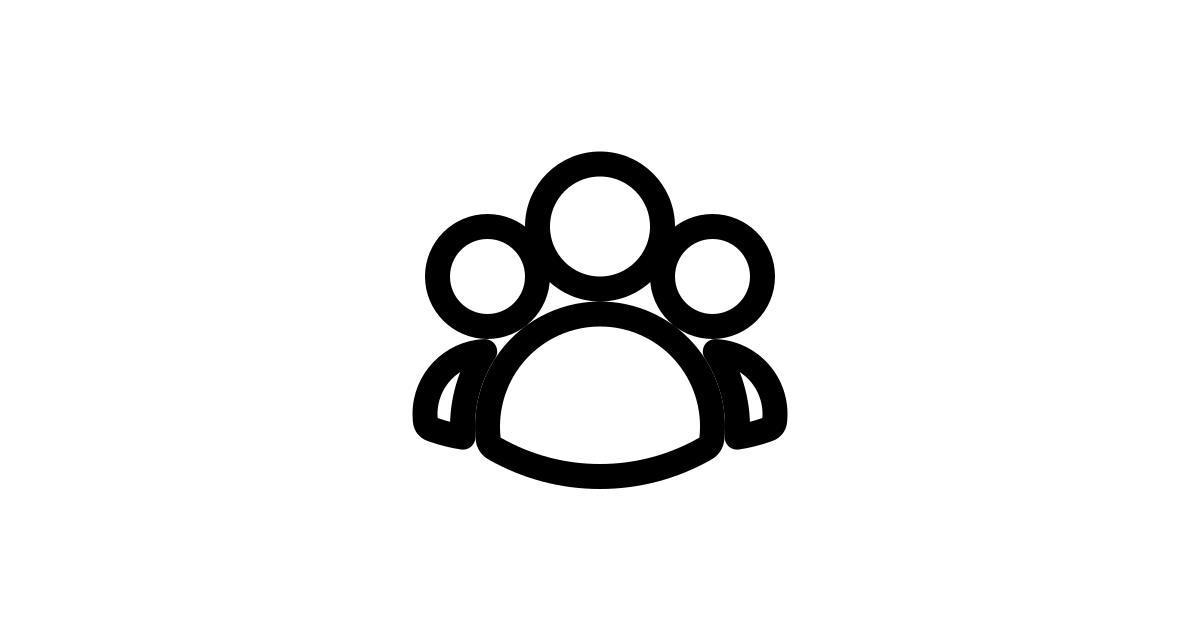 User Group Solid Icon SVG from HeroIcons