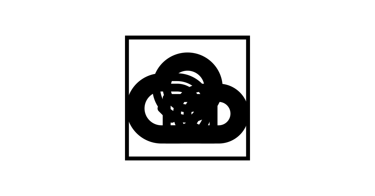 Cloud Alt Tags Loop React Icon SVG