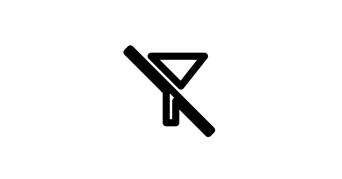 Filter Alt Off Sharp React Icon SVG