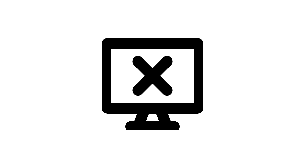 Computer Desktop Delete Device Remove Display Computer Deny Desktop ...