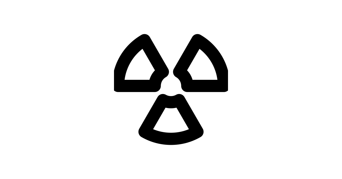 Interface Alert Radio Active 1 Danger Nuke Radiation Nuclear Warning ...