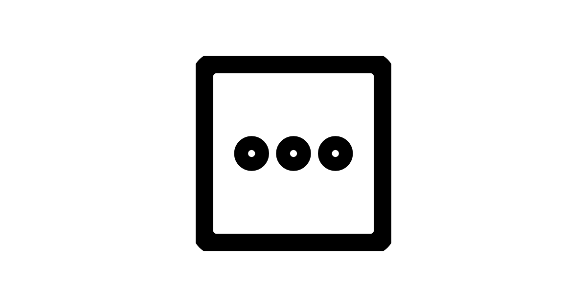 Interface Setting Menu Horizontal Square Navigation Dots Three Square ...