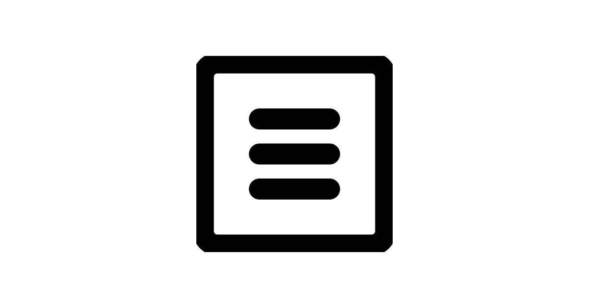 Interface Setting Menu Parallel Hamburger Square Navigation Parallel ...