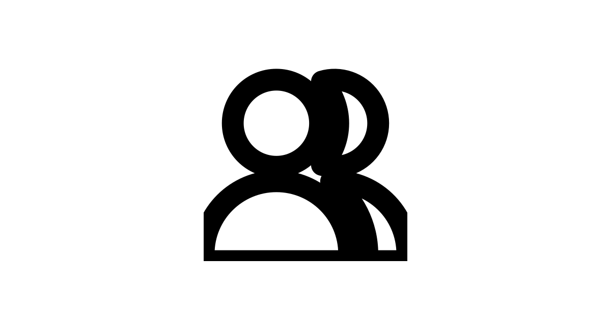 User Multiple Group Flat React Icon SVG