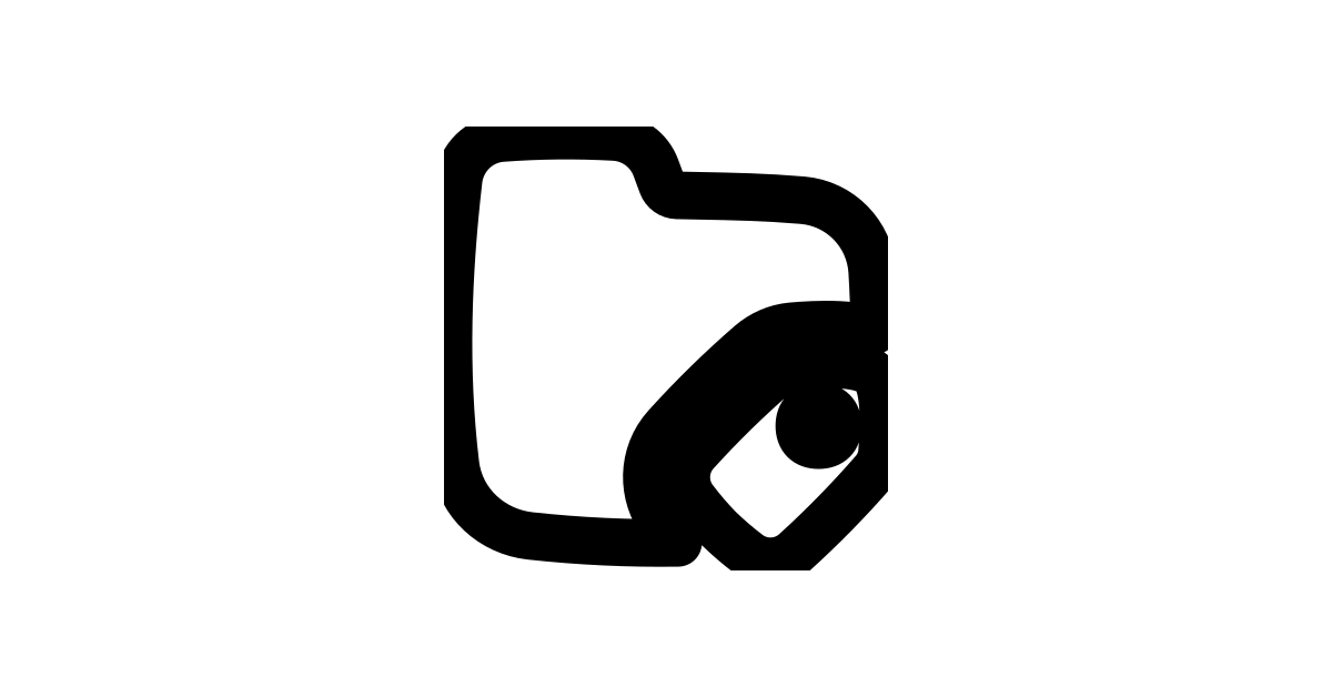 Label Folder Tag Solid React Icon SVG