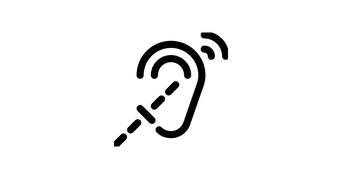 Accessibility Assistive Listening Device React Icon SVG