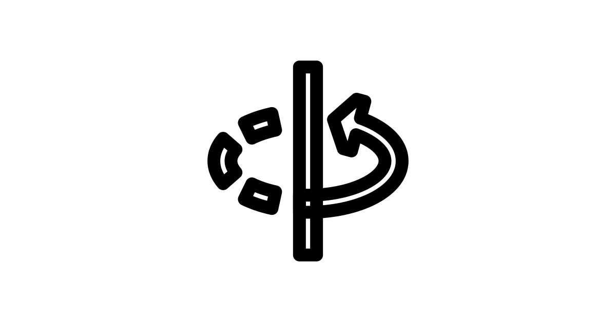 3d Rotate Y Axis Flat React Icon SVG