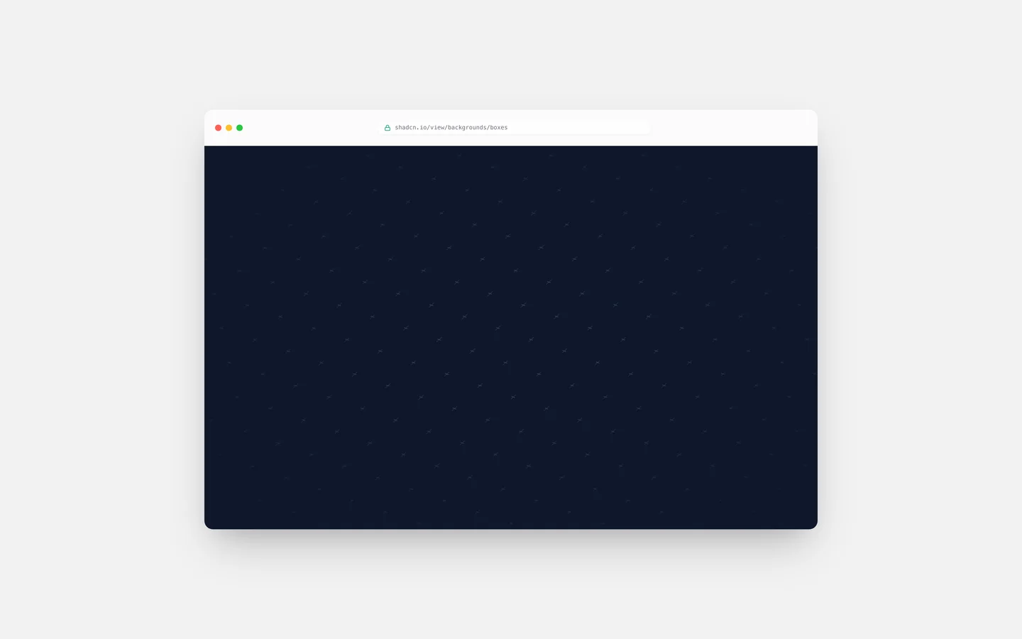 React Boxes Background
