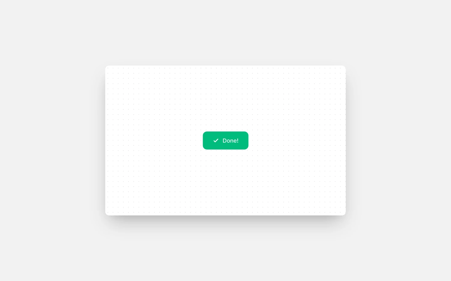 Success Button