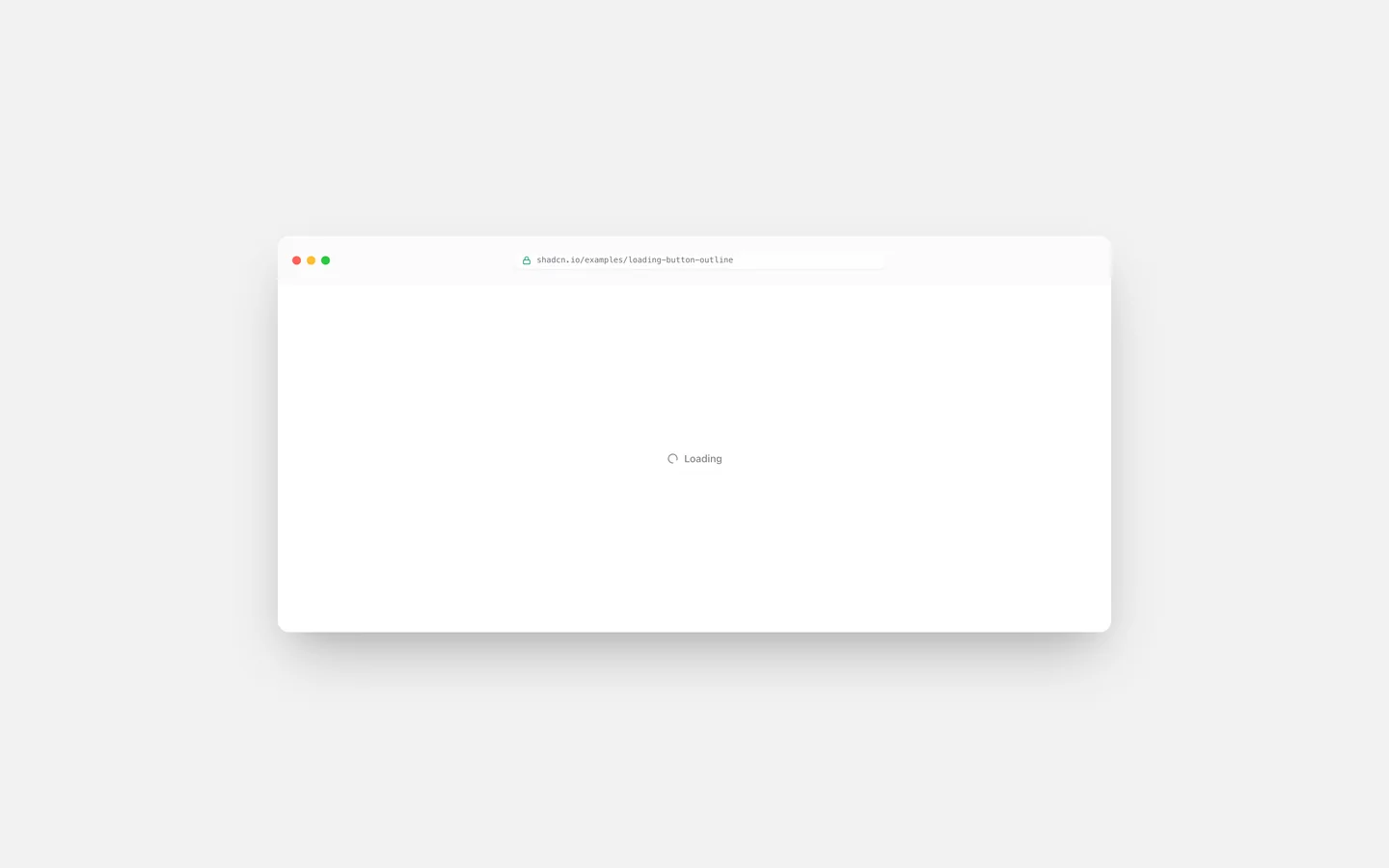Loading Button — Live Preview