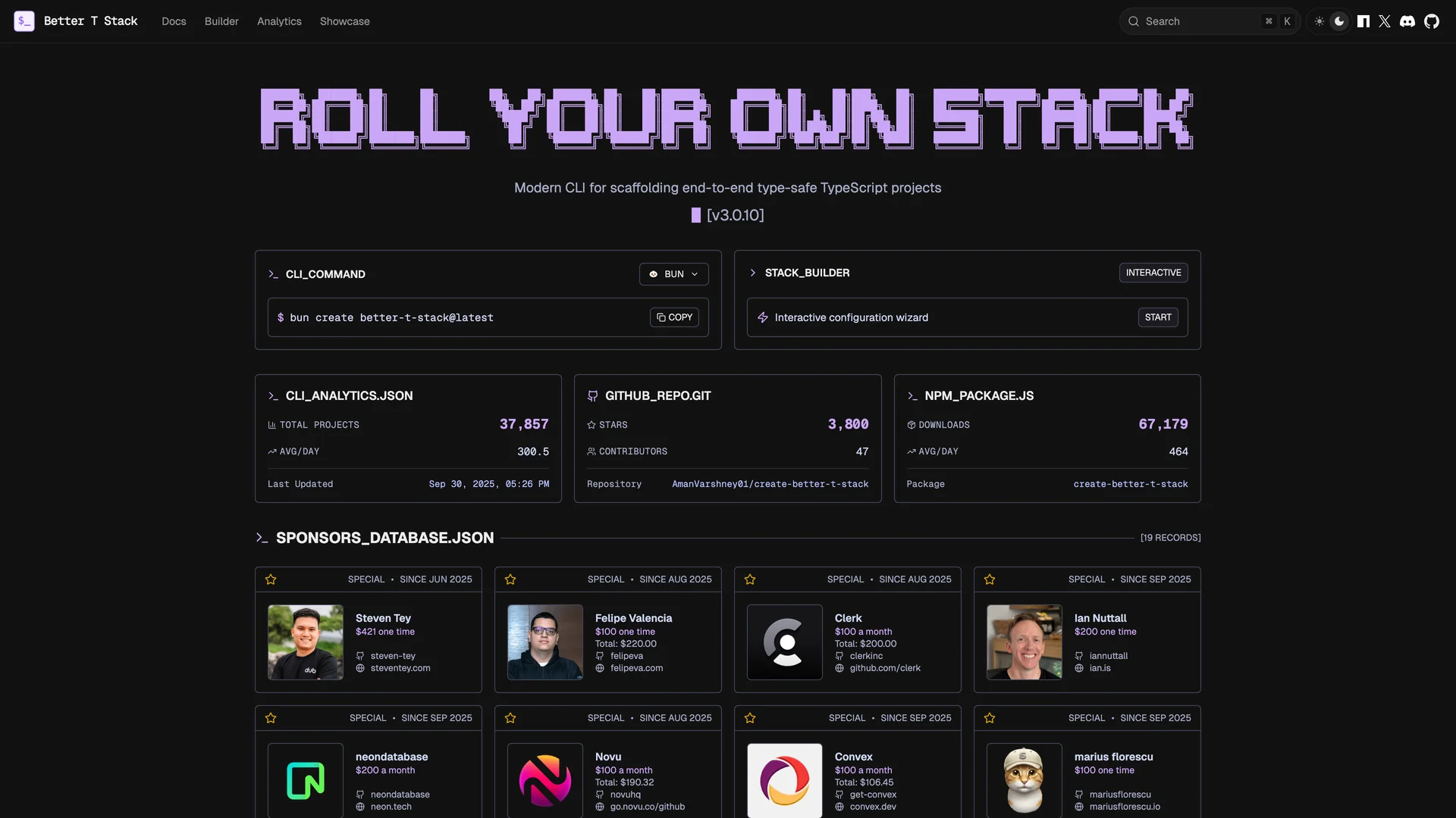 Better T-Stack preview
