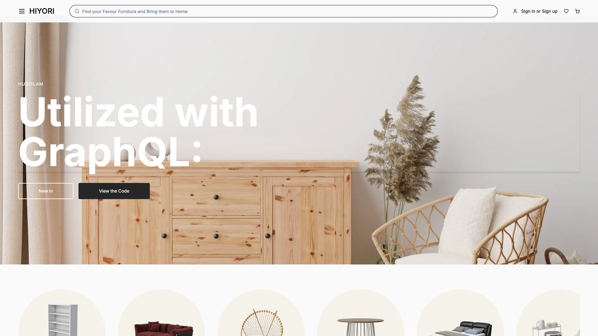Hiyori Ecommerce Next.js Supabase preview