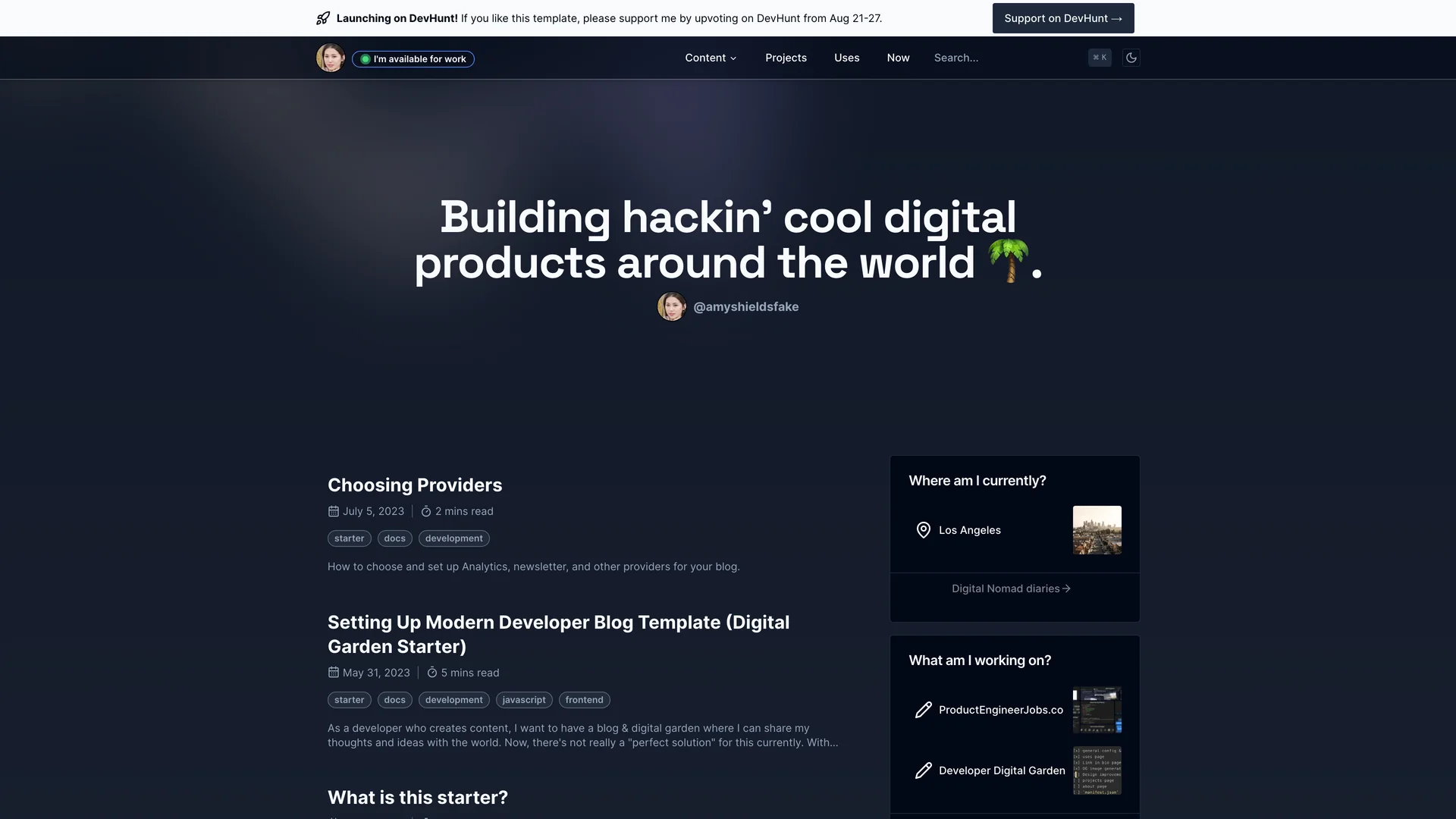 Digital Garden preview