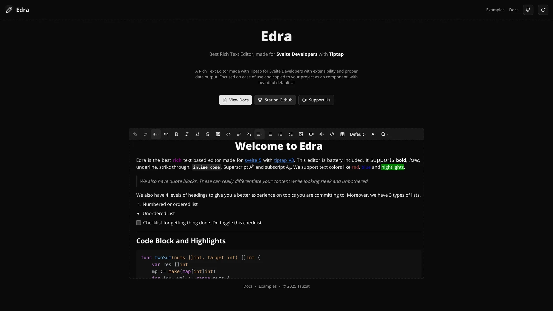 Edra preview
