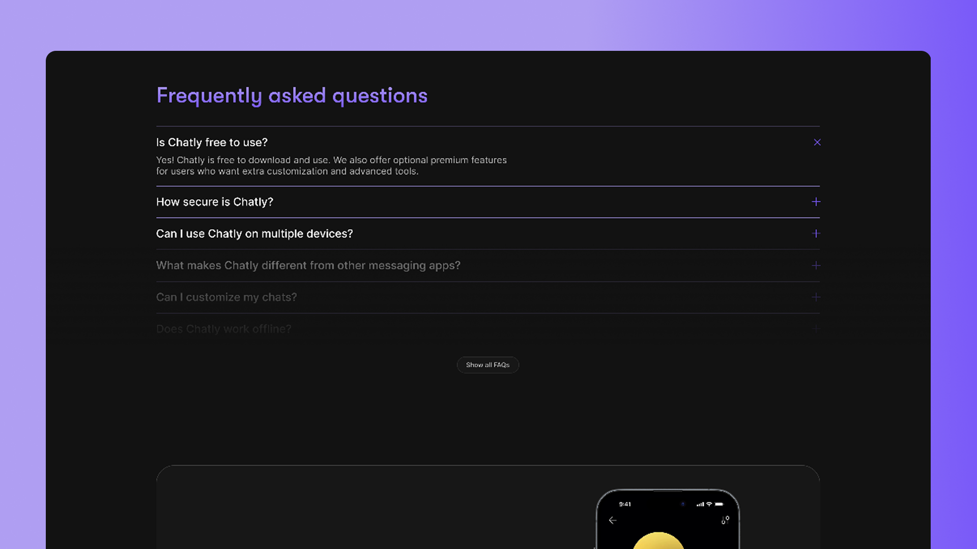 Chatly — AI Messaging App preview 6